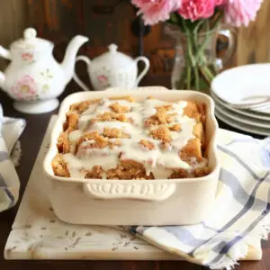 Cinnamon Roll Dump Cake