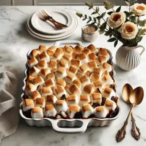 S'mores Dump Cake Recipe Image