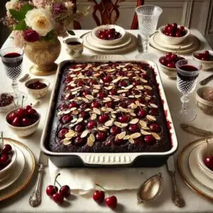 Cherries Jubilee Dump Cake Recipe Image