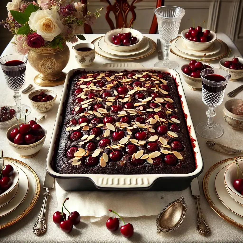 Cherries Jubilee Dump Cake