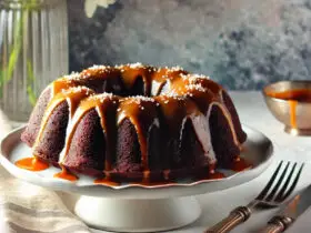 Chocolate Caramel Bundt Dump Cake