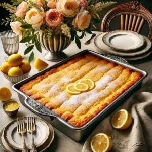 Lemon Pie Dump Cake Recipe Image