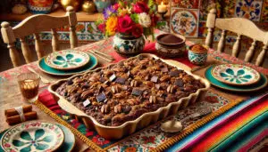 Mexican Chocolate Dump Cake