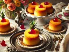 Mini Pineapple Upside-Down Dump Cakes