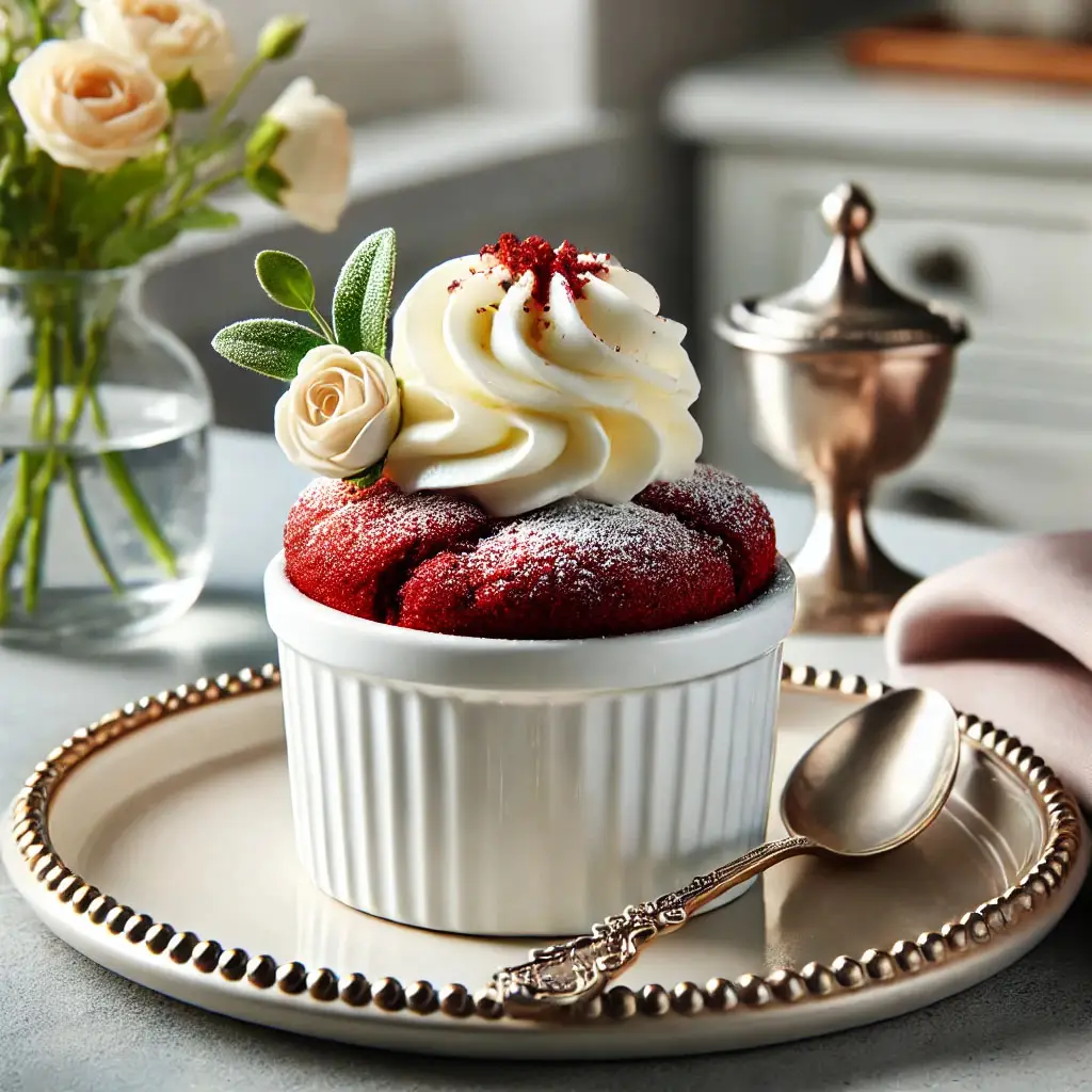 Mini Red Velvet Dump Cake