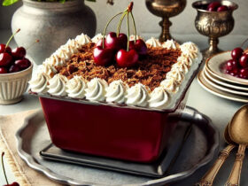 No-Bake Cherry Chocolate Dump Cake