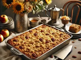 Oatmeal Apple Pie Dump Cake