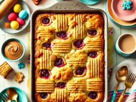 PB&J Dump Cake