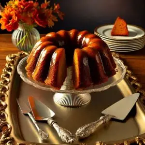 Pumpkin Spice Bundt Dump Cake Recipe Image