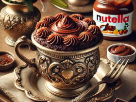 Quick Nutella Swirl Mug Dump Cake