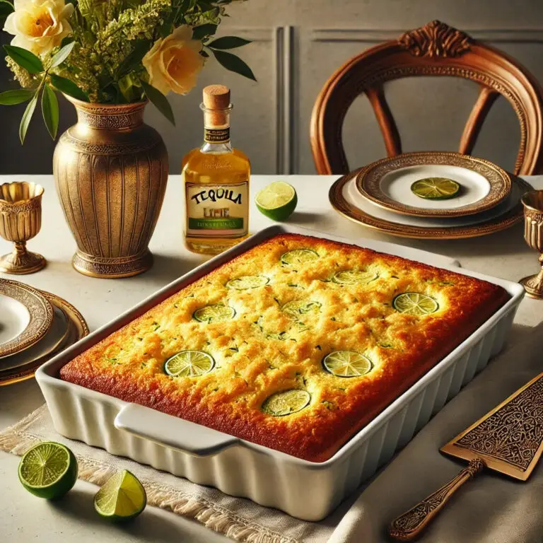 Tequila Lime Dump Cake