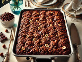 Atkins Chocolate Hazelnut Dump Cake