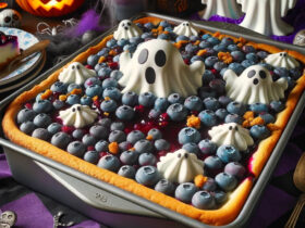 Boo Berry Cheesecake Dump Cake