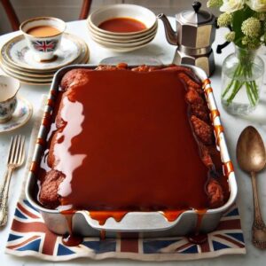 British Sticky Toffee Pudding Dump Cake Recipe Image