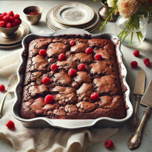 Chocolate lovers, this one's for you! Our Hostess Ding Dongs Dump Cake is packed with gooey raspberries, devil’s food cake, and chocolatey goodness!