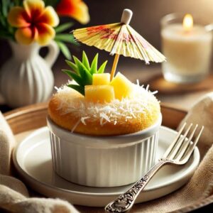 Quick Mini Piña Colada Dump Cake Recipe Image