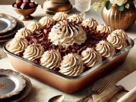 French Silk Pie Dump Cake