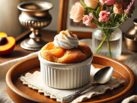 Mini Peach Cobbler Dump Cake