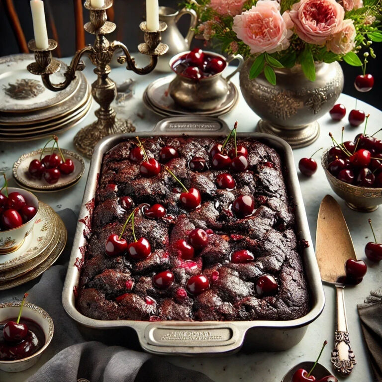 Black Russian Dump Cake