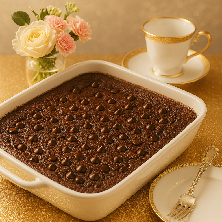 Chocolate Espresso Dump Cake
