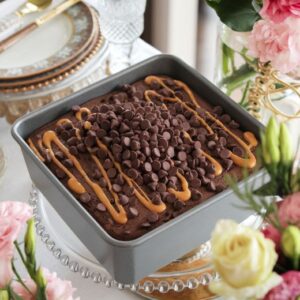 Frozen Mocha Caramel Dump Cake Recipe Image