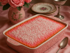 Hostess Sno Balls Dump Cake