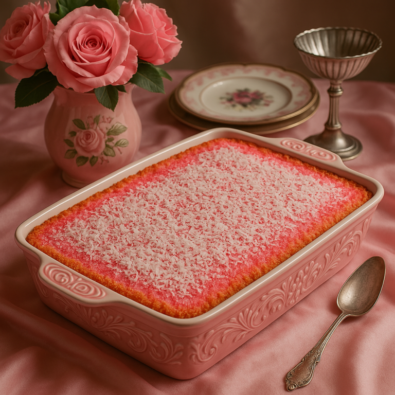 Hostess Sno Balls Dump Cake