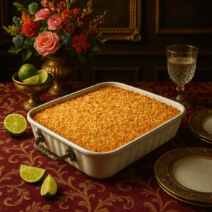 Keto Coconut Lime Dump Cake Recipe Image