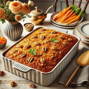High-Protein Carrot Cake Dump Cake Recipe Image