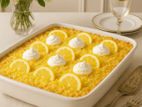 Vodka Lemon Dump Cake