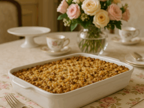 Maple Bacon Dump Cake